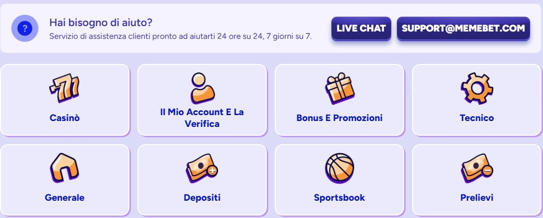 Assistenza Clienti